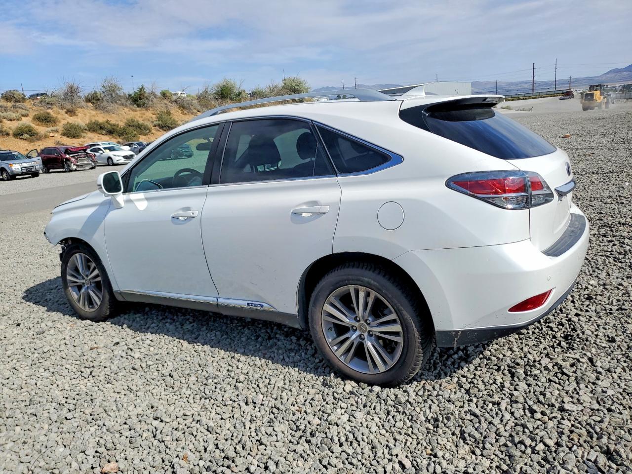 2015 Lexus Rx 450h White vin: 2T2BC1BA4FC005062