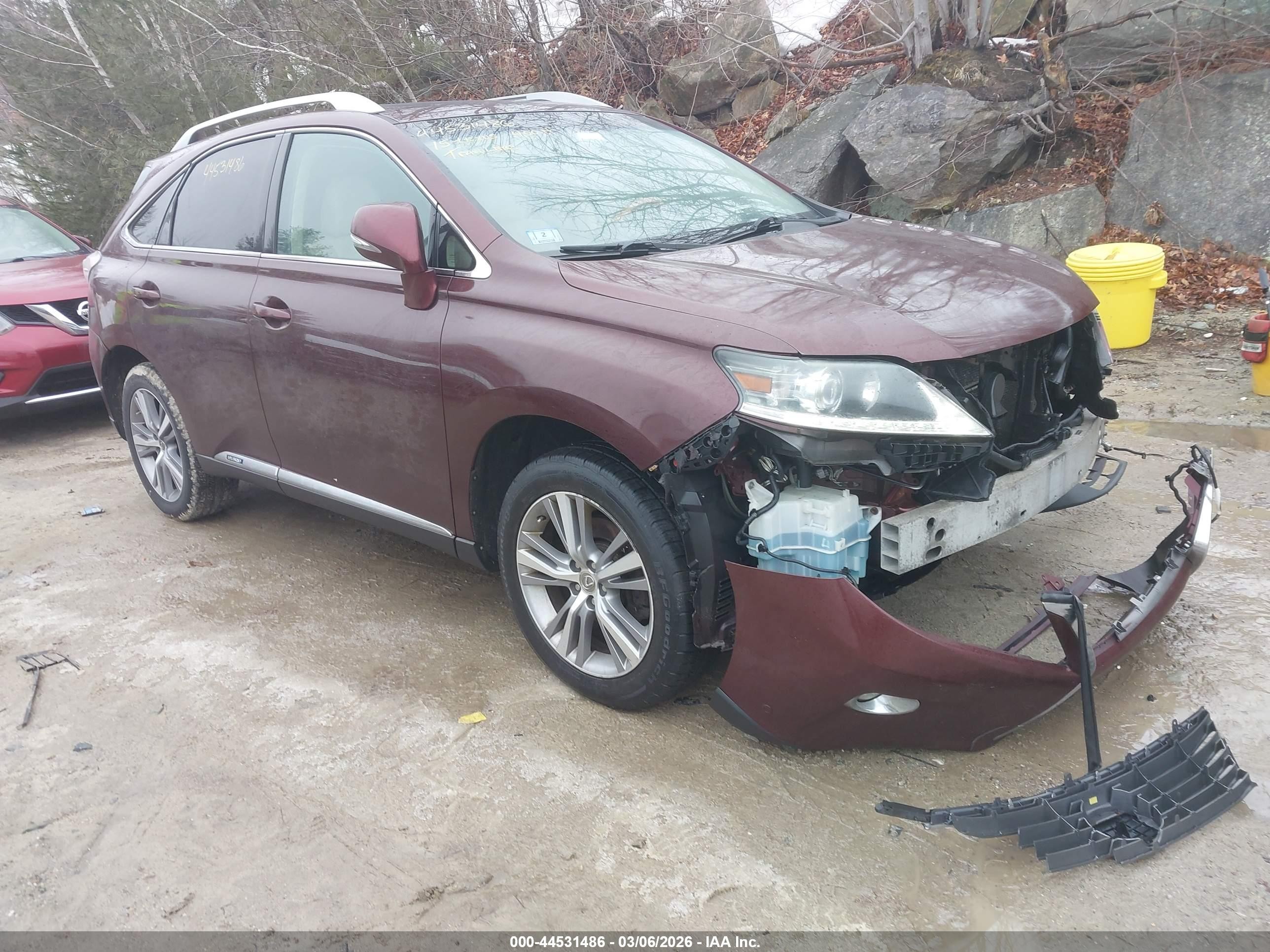 2015 Lexus Rx 450h   Фиолетовый vin: 2T2BC1BA4FC006244