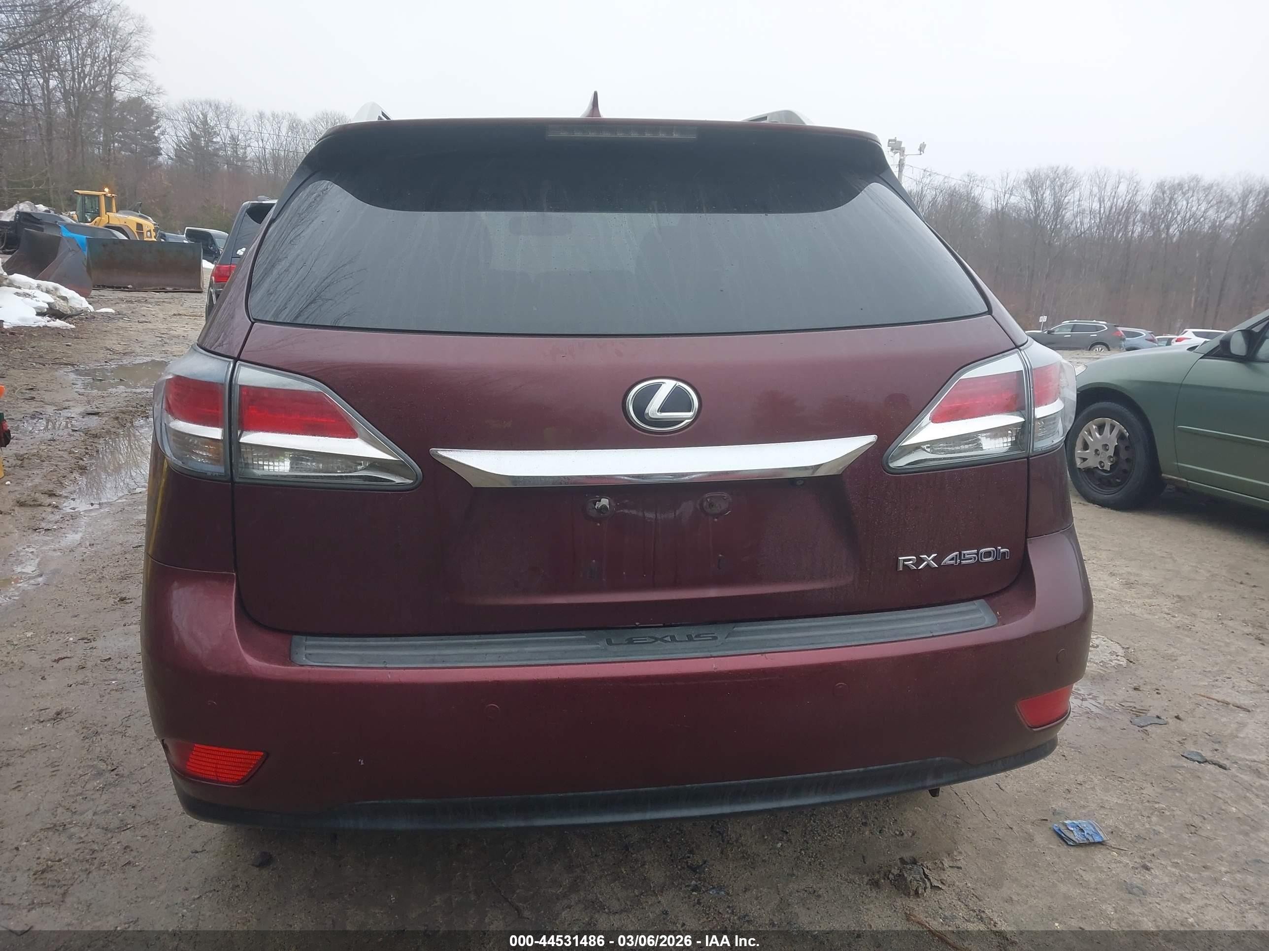 2015 Lexus Rx 450h   Фиолетовый vin: 2T2BC1BA4FC006244