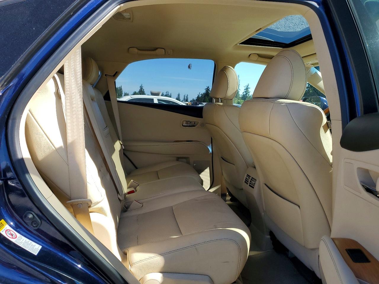 2015 Lexus Rx 450h Синий vin: 2T2BC1BA4FC009810