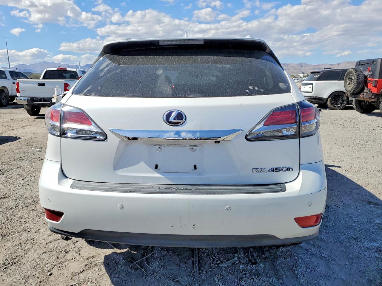 2015 Lexus Rx 450h White vin: 2T2BC1BA5FC001859