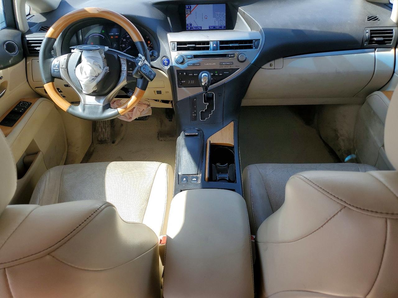 2015 Lexus Rx 450h White vin: 2T2BC1BA5FC001859