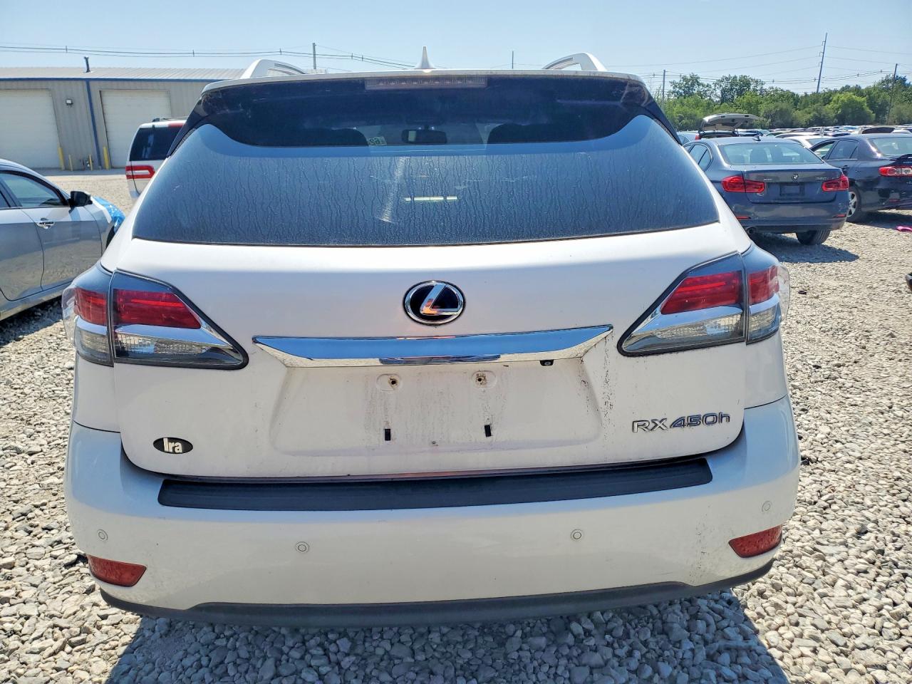 2015 Lexus Rx 450h White vin: 2T2BC1BA5FC004759