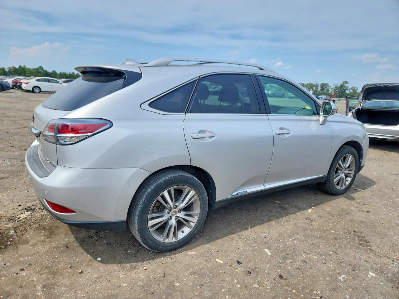 2015 Lexus Rx 450h Silver vin: 2T2BC1BA5FC005426