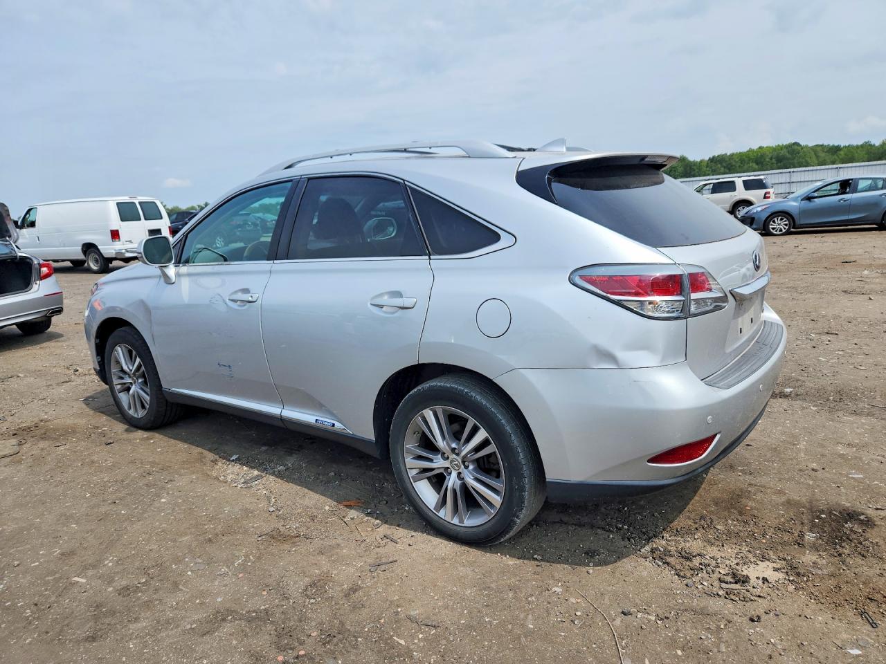 2015 Lexus Rx 450h Silver vin: 2T2BC1BA5FC005426