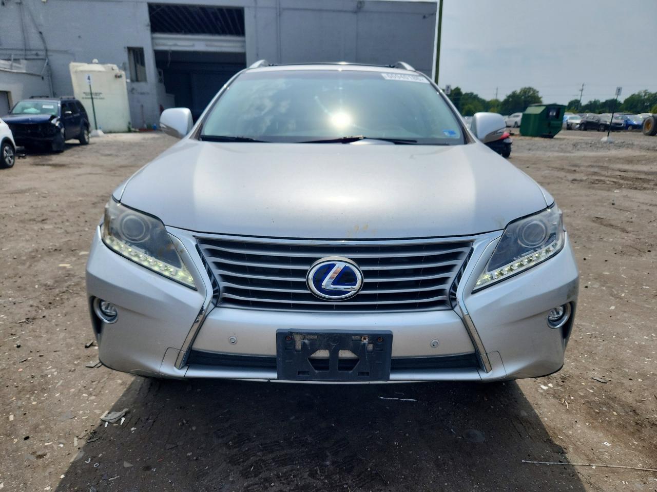 2015 Lexus Rx 450h Silver vin: 2T2BC1BA5FC005426