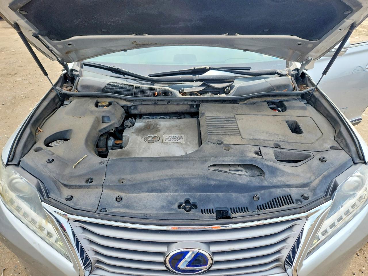 2015 Lexus Rx 450h Silver vin: 2T2BC1BA5FC005426