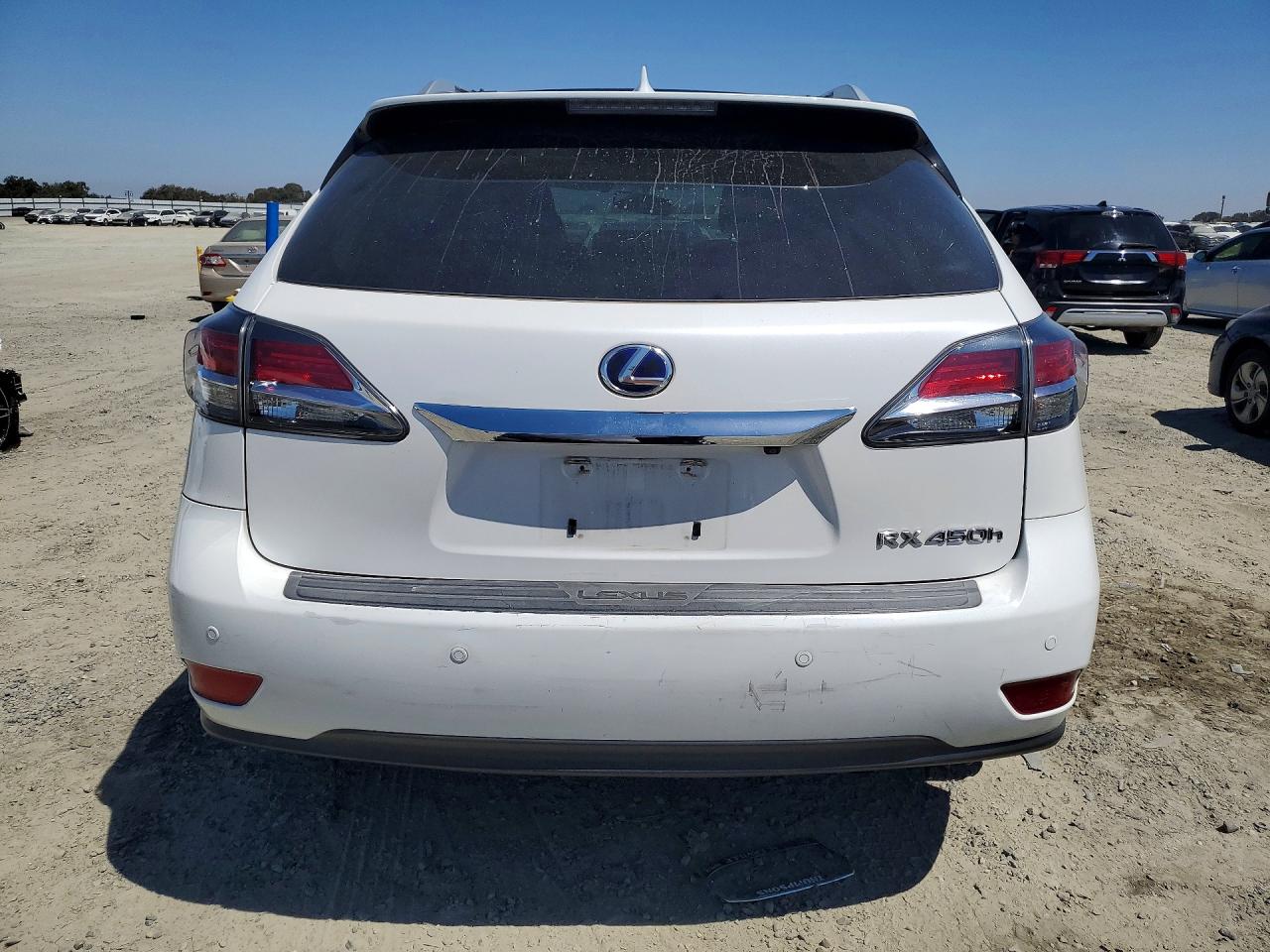 2015 Lexus Rx 450h White vin: 2T2BC1BA5FC009718