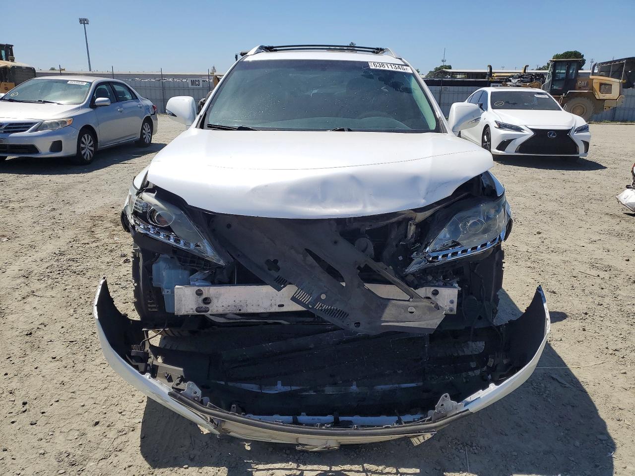 2015 Lexus Rx 450h White vin: 2T2BC1BA5FC009718