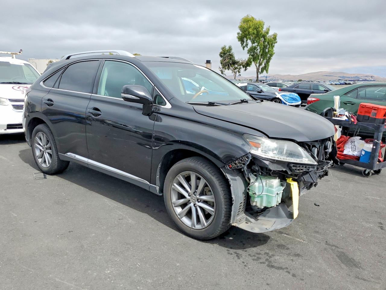 2015 Lexus Rx 450h Black vin: 2T2BC1BA7FC003614