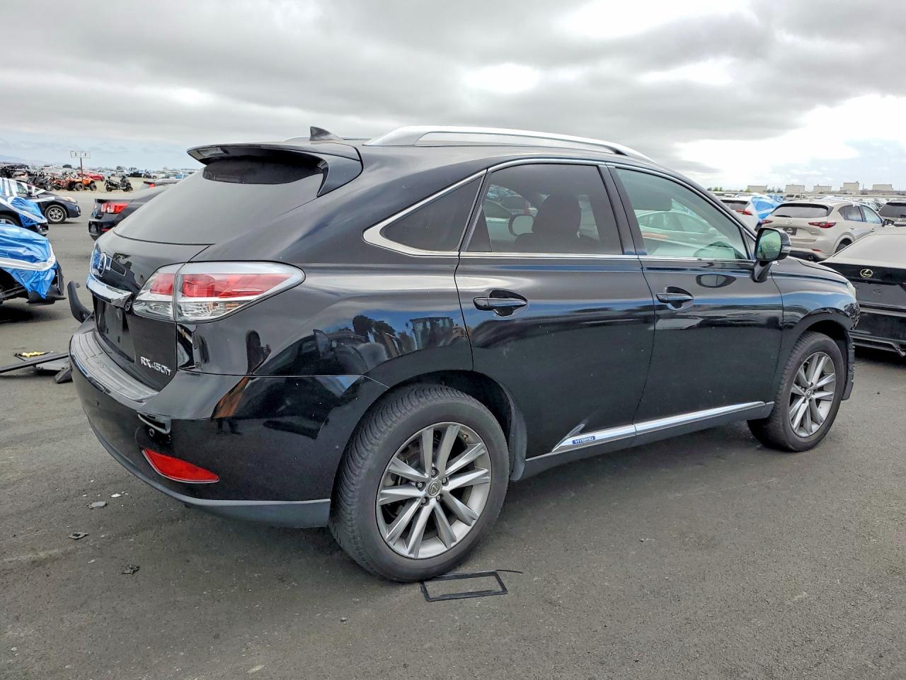 2015 Lexus Rx 450h Black vin: 2T2BC1BA7FC003614
