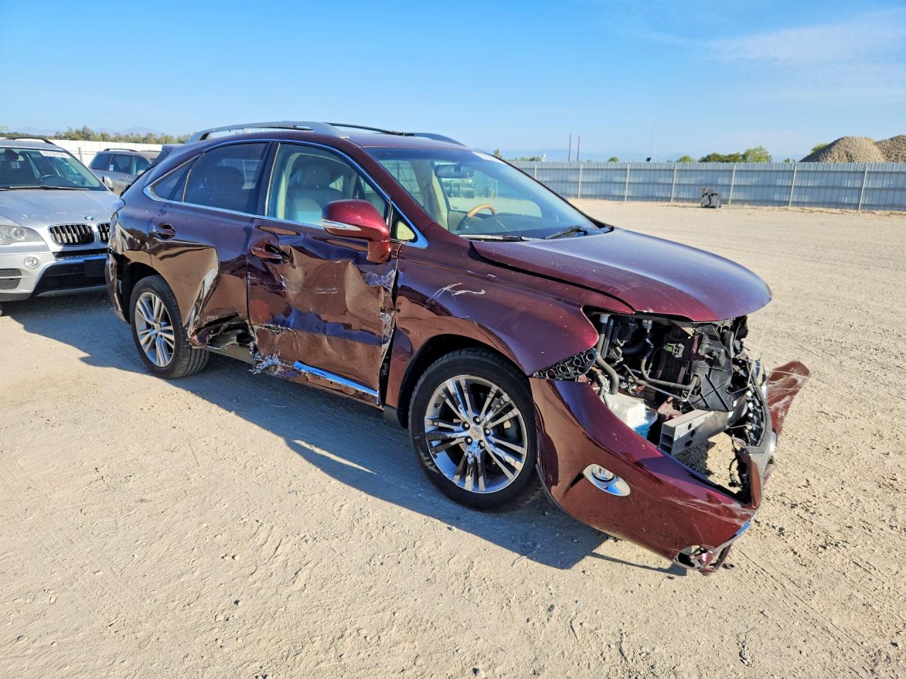 2015 Lexus Rx 450h Burgundy vin: 2T2BC1BA7FC007811