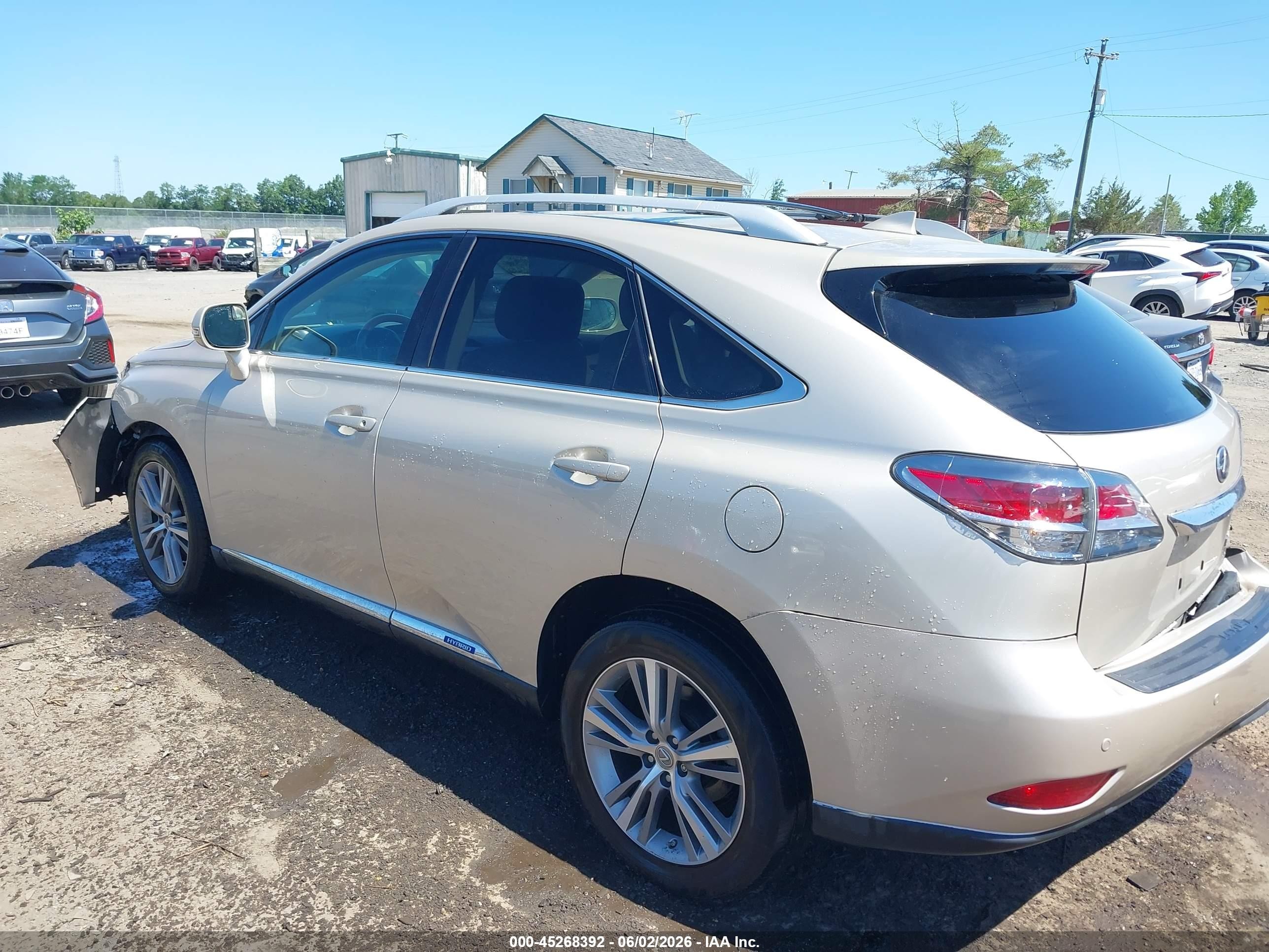 2015 Lexus Rx 450h   Beige vin: 2T2BC1BA8FC006263