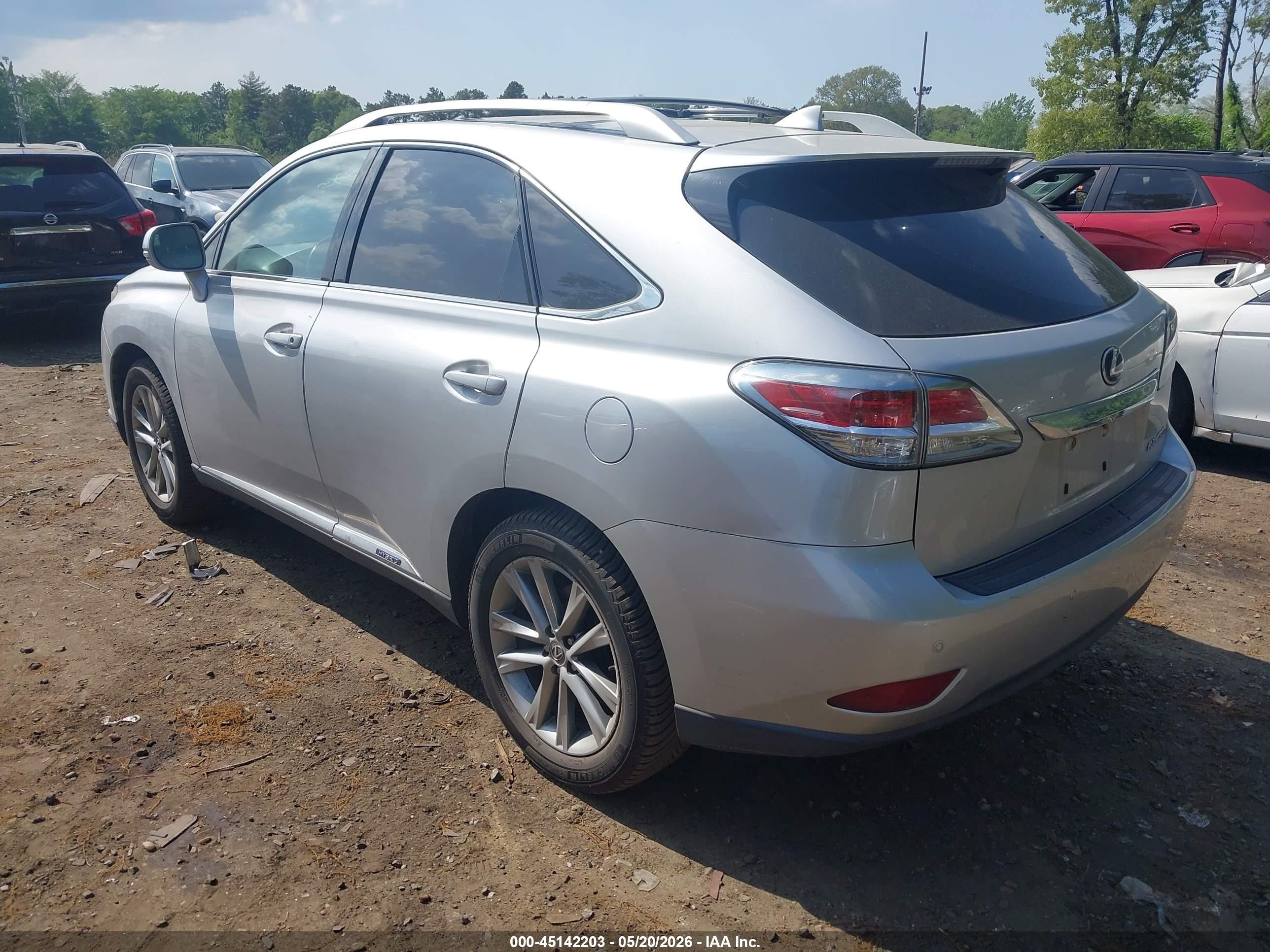 2015 Lexus Rx 450h   Silver vin: 2T2BC1BA8FC007381