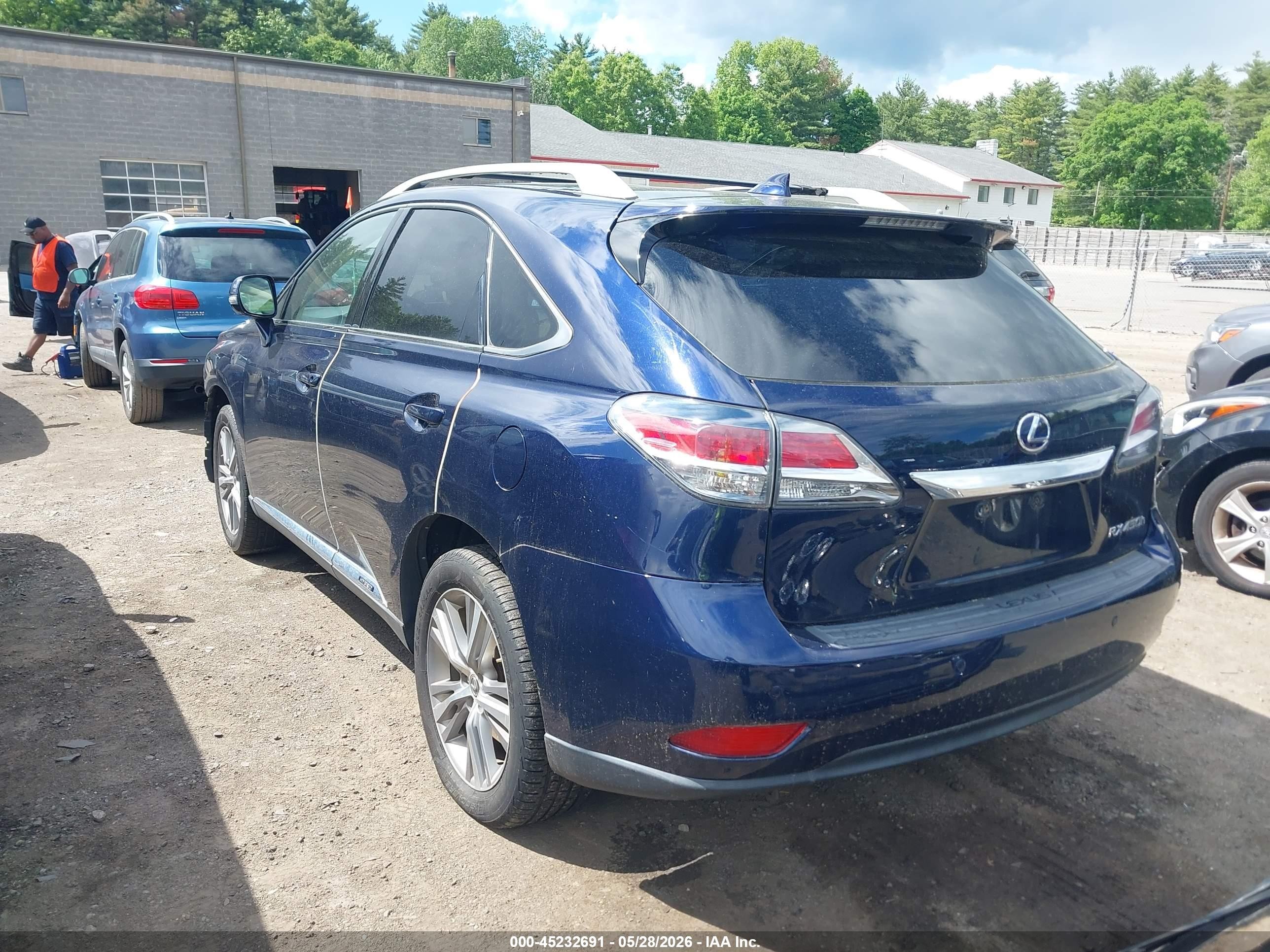 2015 Lexus Rx 450h   Blue vin: 2T2BC1BA9FC003193