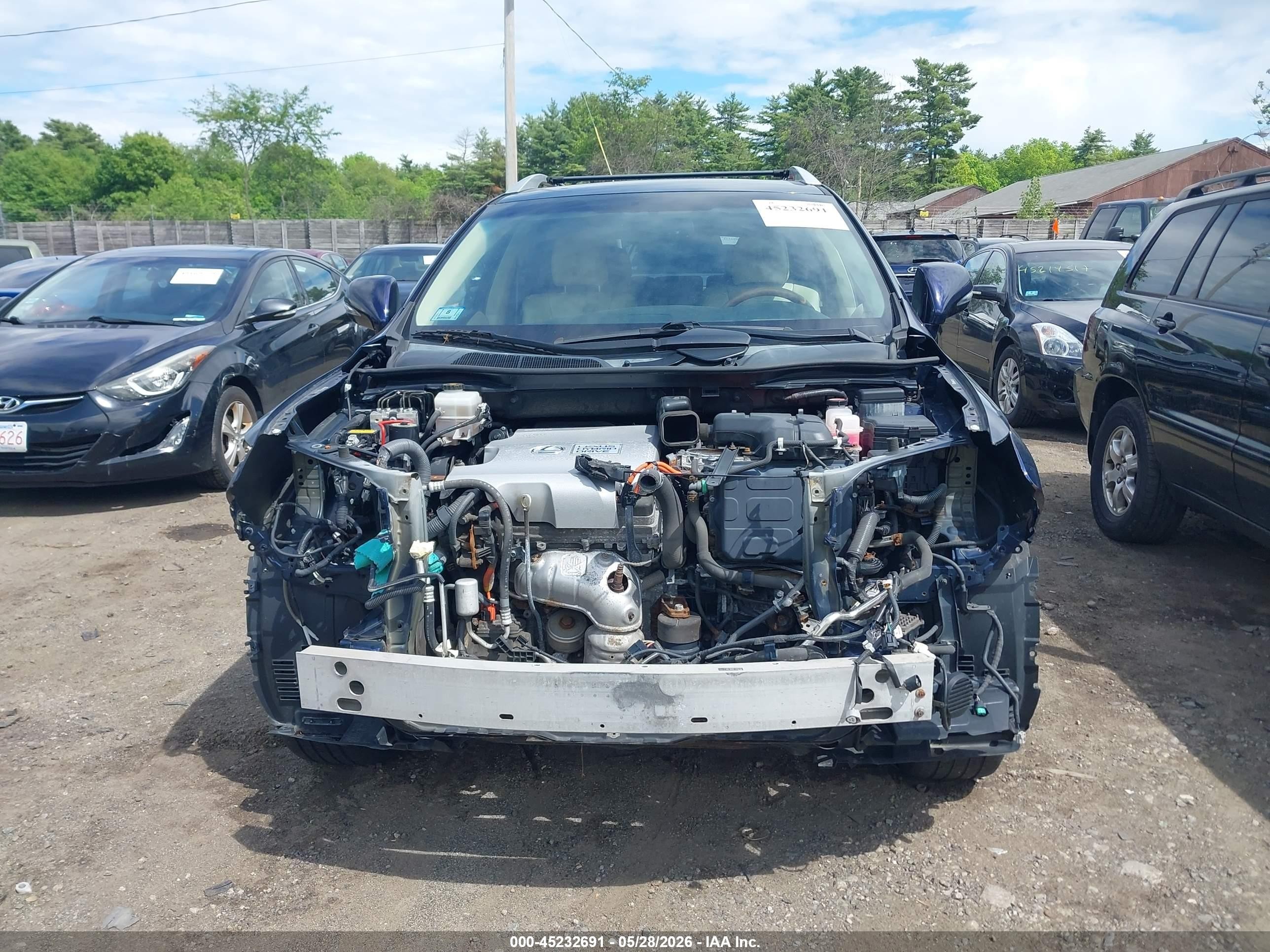 2015 Lexus Rx 450h   Blue vin: 2T2BC1BA9FC003193