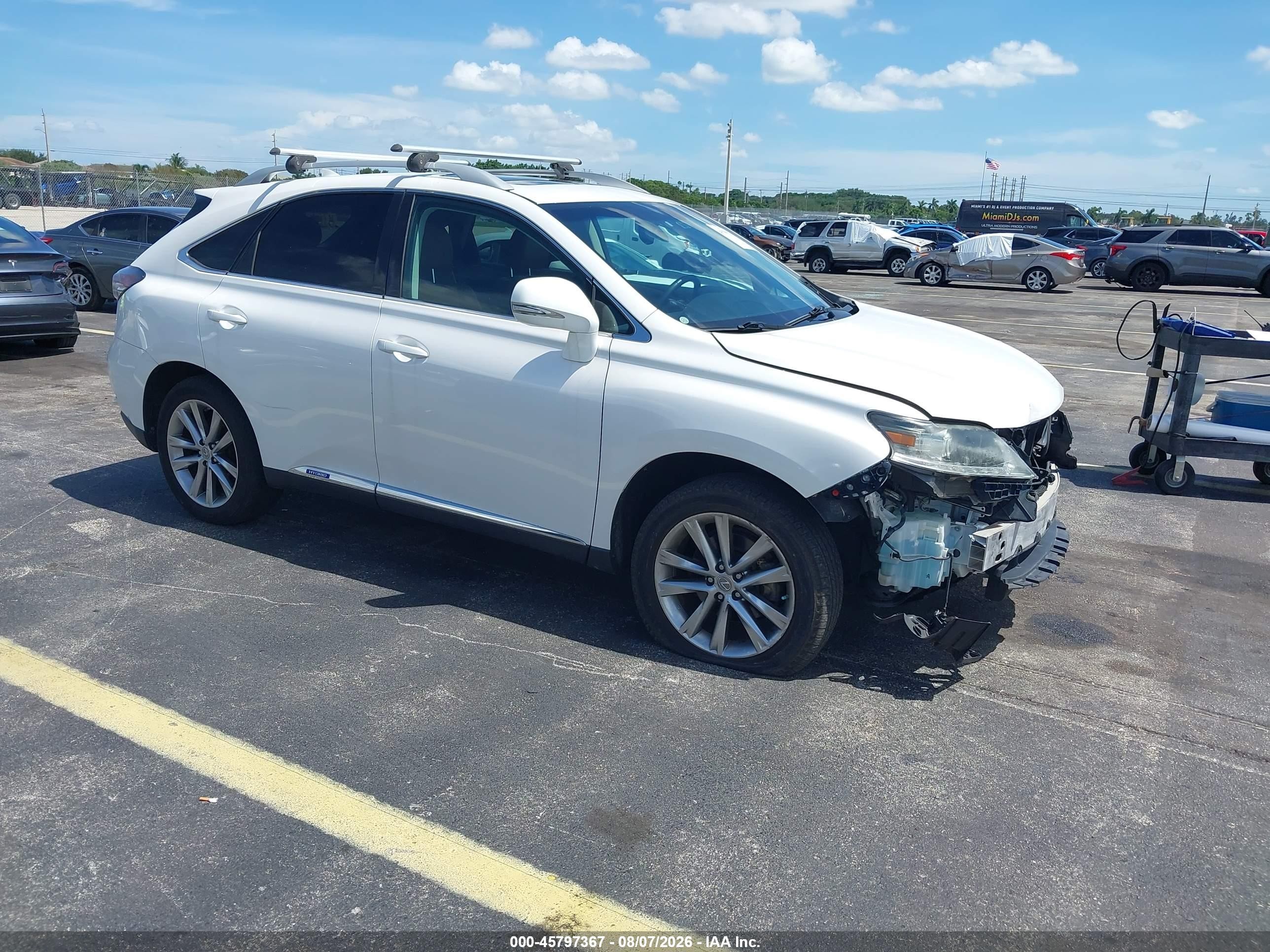 2015 Lexus Rx 450h   White vin: 2T2BC1BAXFC007236