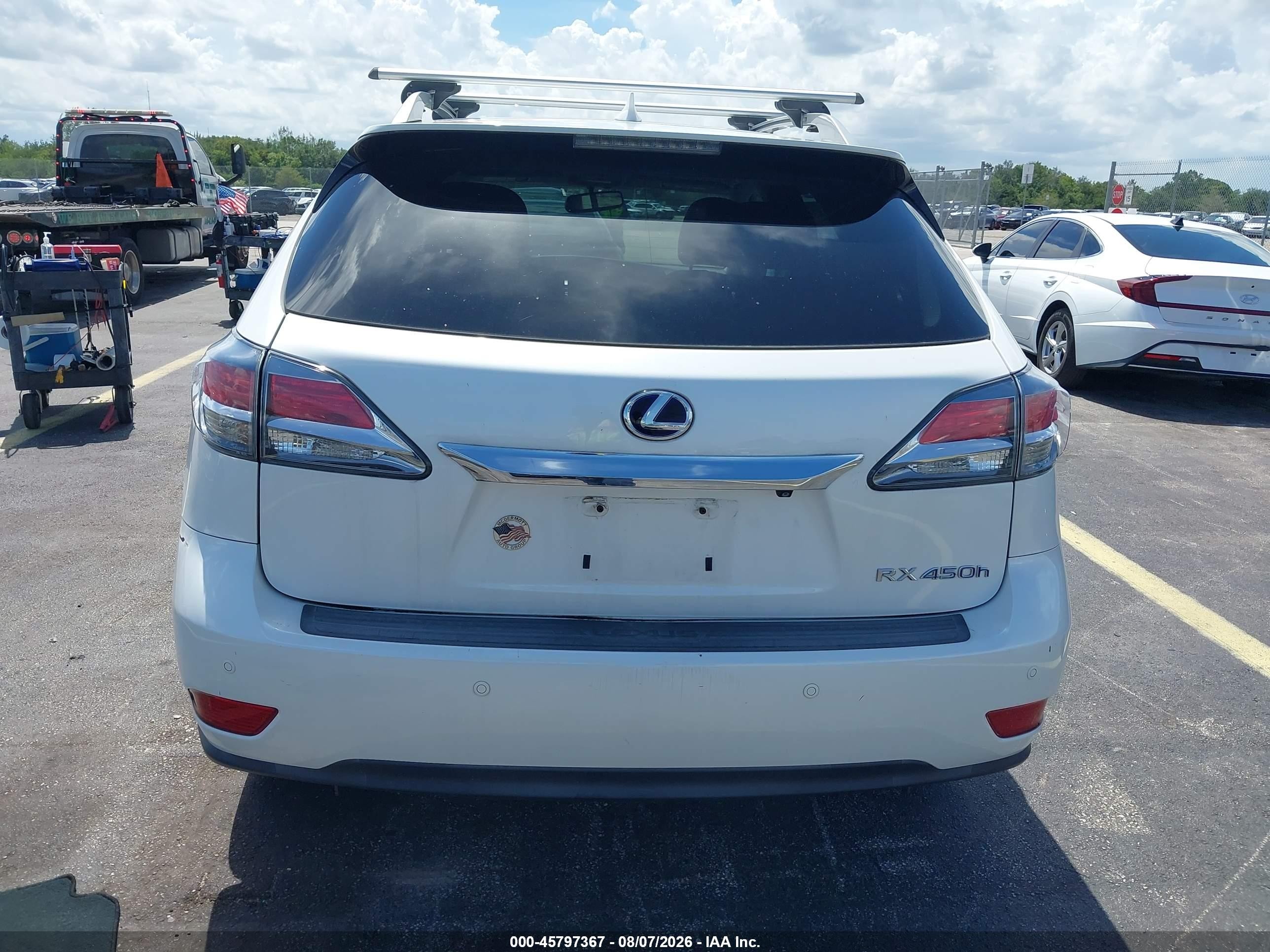 2015 Lexus Rx 450h   White vin: 2T2BC1BAXFC007236