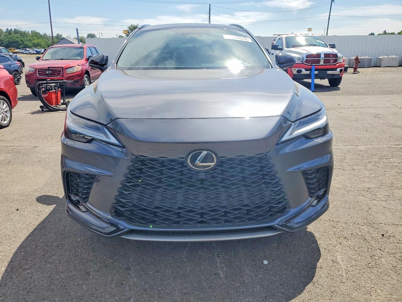 2025 Lexus Rx 500h F Sport Gray vin: 2T2BCMEA4SC020989