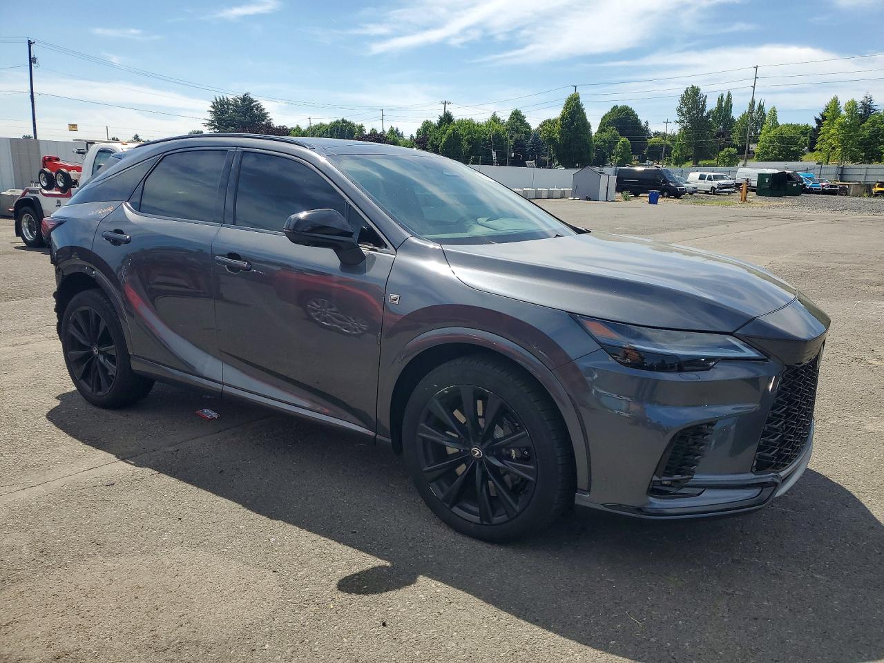 2025 Lexus Rx 500h F Sport Gray vin: 2T2BCMEA4SC020989