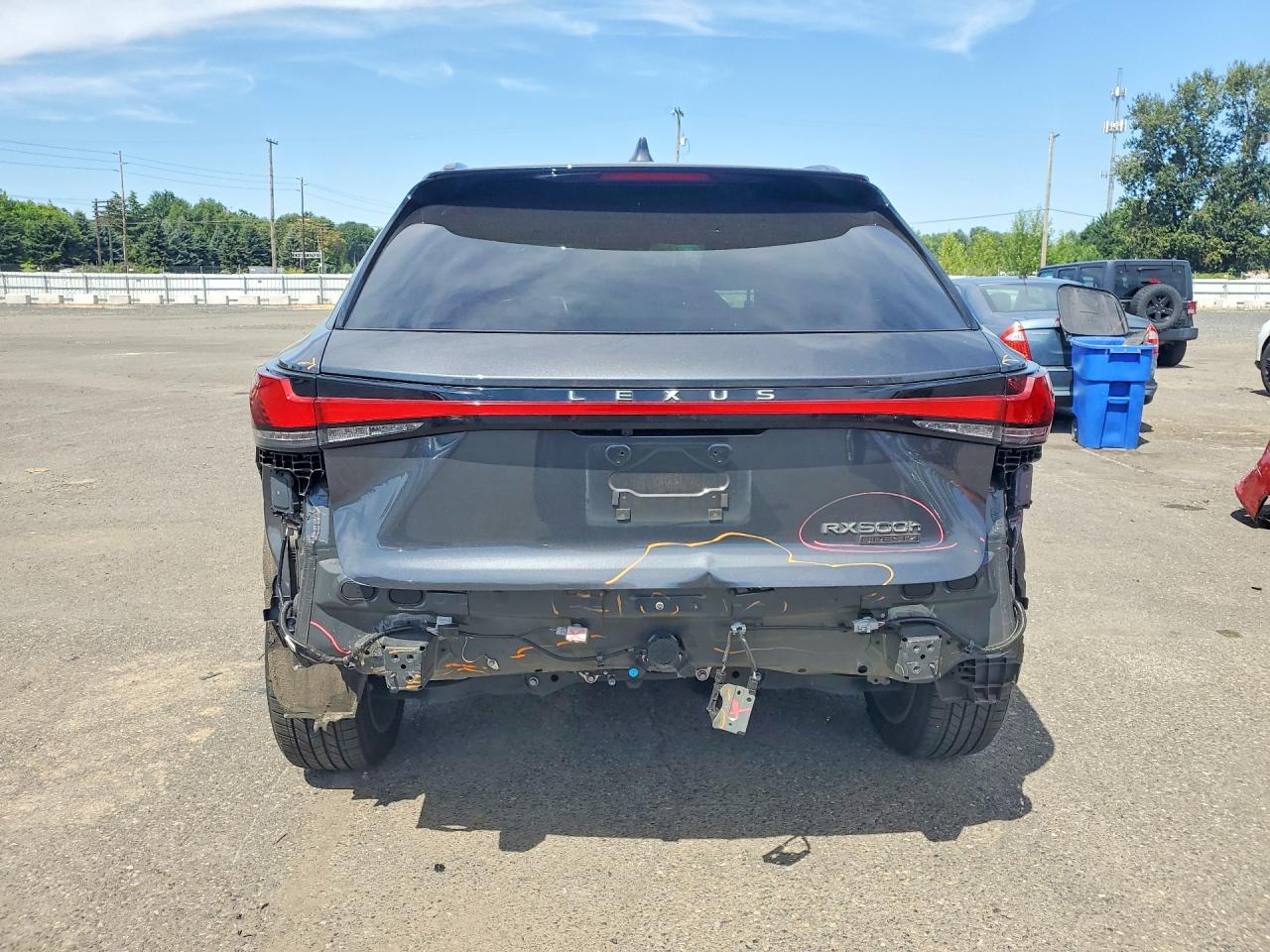 2025 Lexus Rx 500h F Sport Gray vin: 2T2BCMEA4SC020989