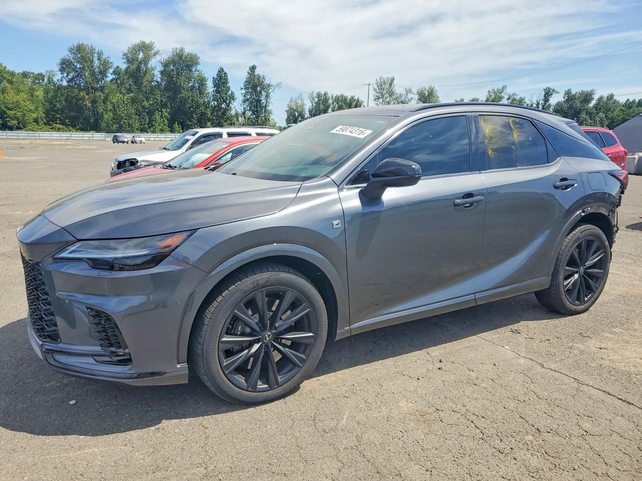2025 Lexus Rx 500h F Sport Gray vin: 2T2BCMEA4SC020989