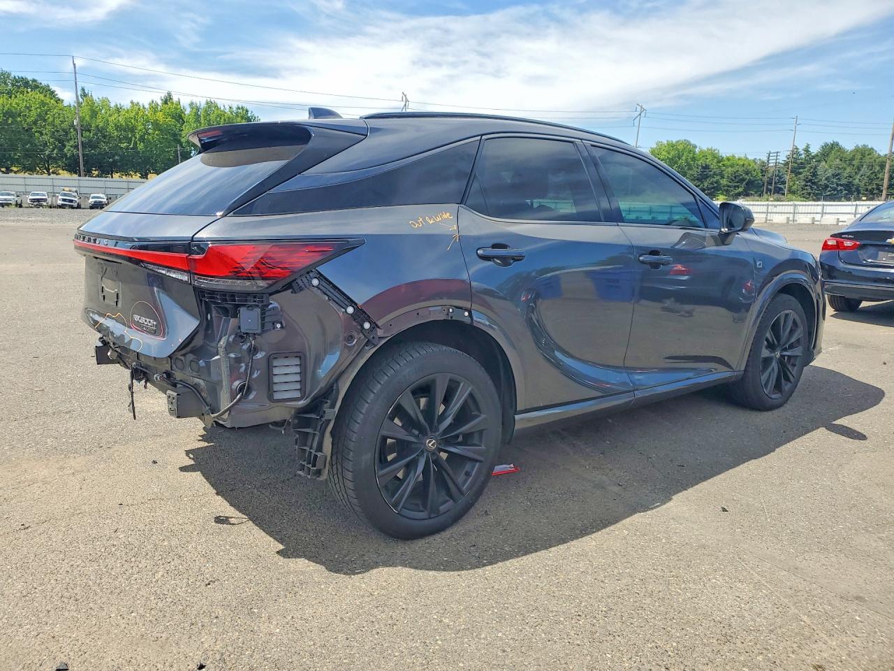 2025 Lexus Rx 500h F Sport Gray vin: 2T2BCMEA4SC020989
