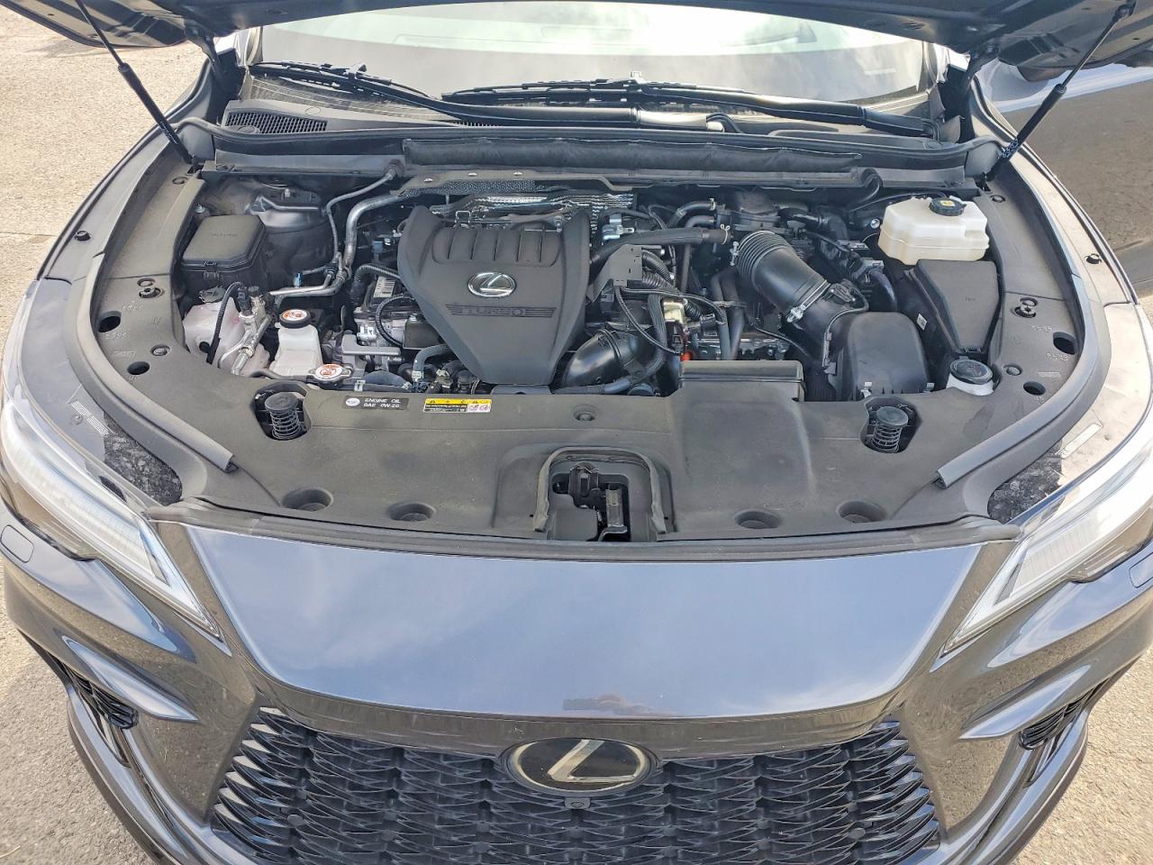 2025 Lexus Rx 500h F Sport Gray vin: 2T2BCMEA4SC020989