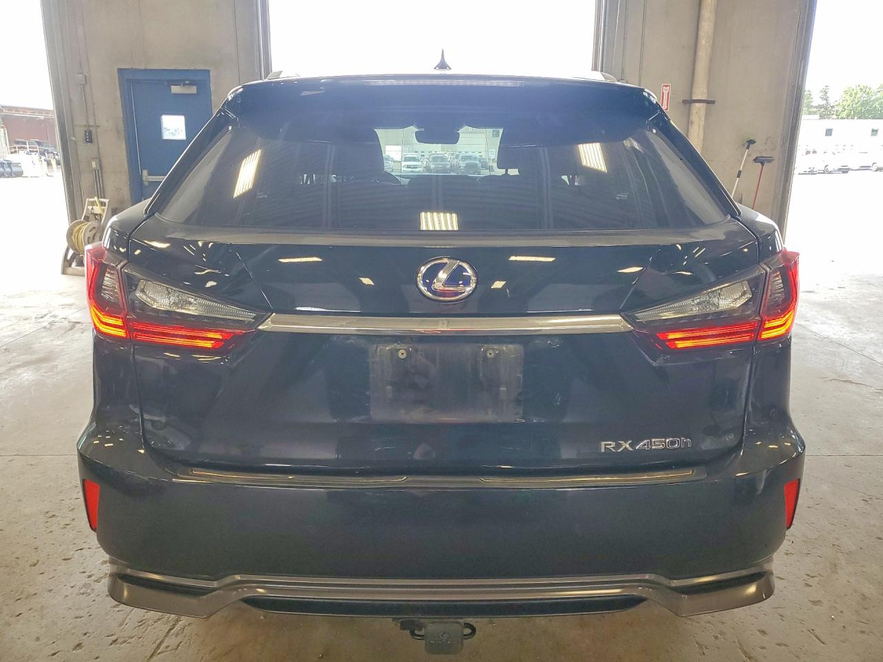 2019 Lexus Rx 450h Base Черный vin: 2T2BGMCA1KC033285