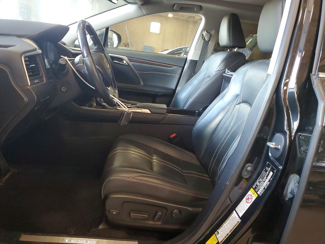 2019 Lexus Rx 450h Base Черный vin: 2T2BGMCA1KC033285