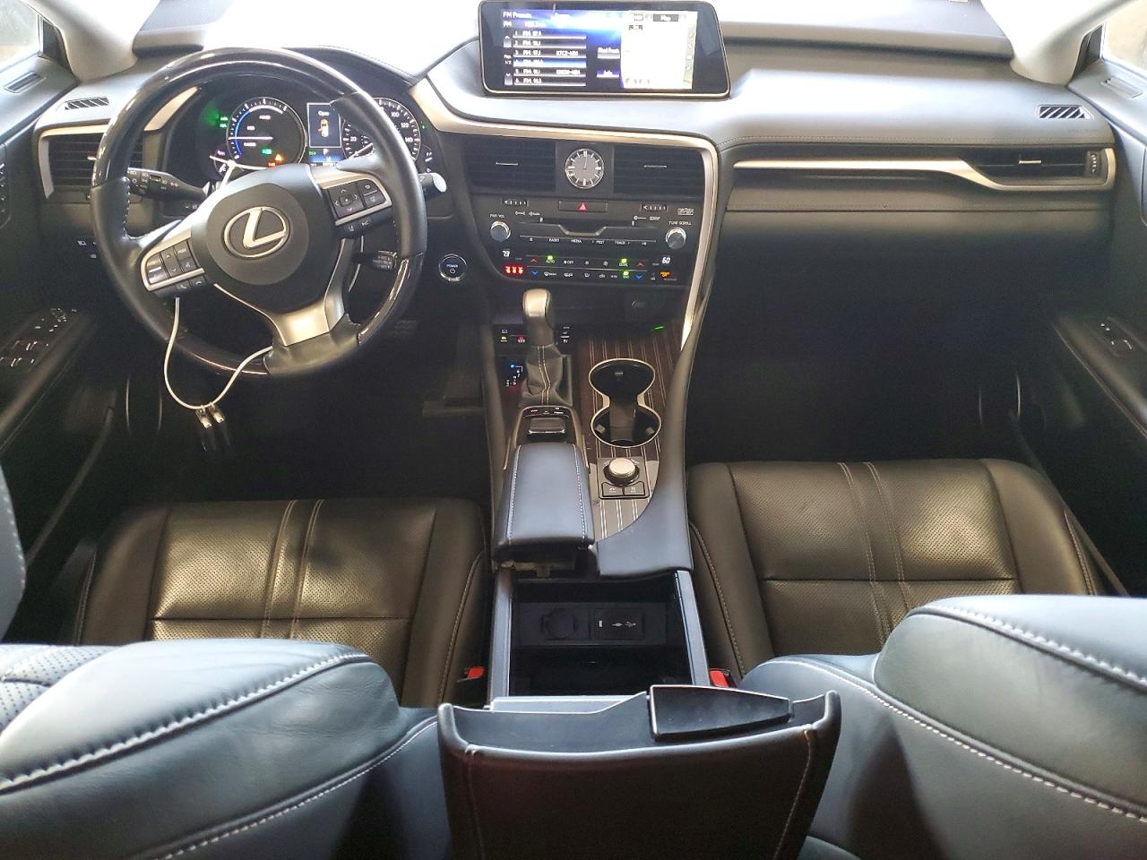2019 Lexus Rx 450h Base Черный vin: 2T2BGMCA1KC033285