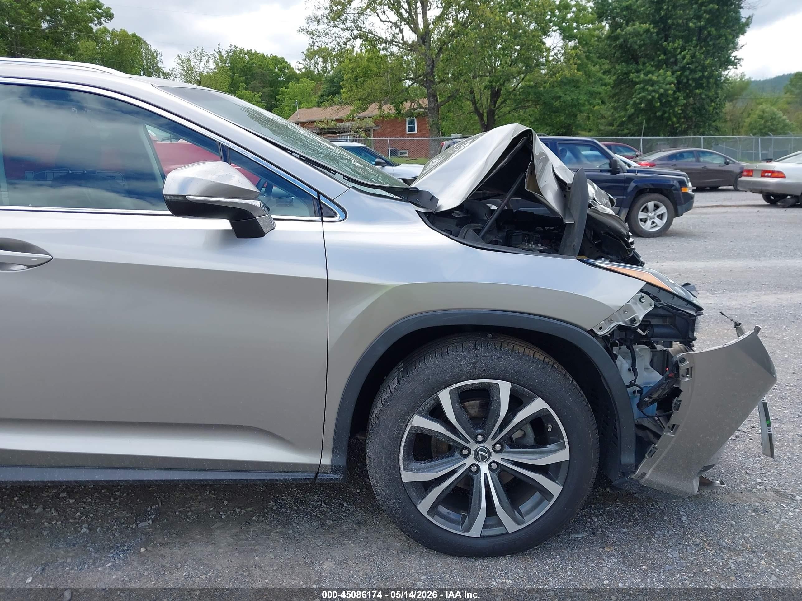 2019 Lexus Rx 450h   Silver vin: 2T2BGMCA2KC030976