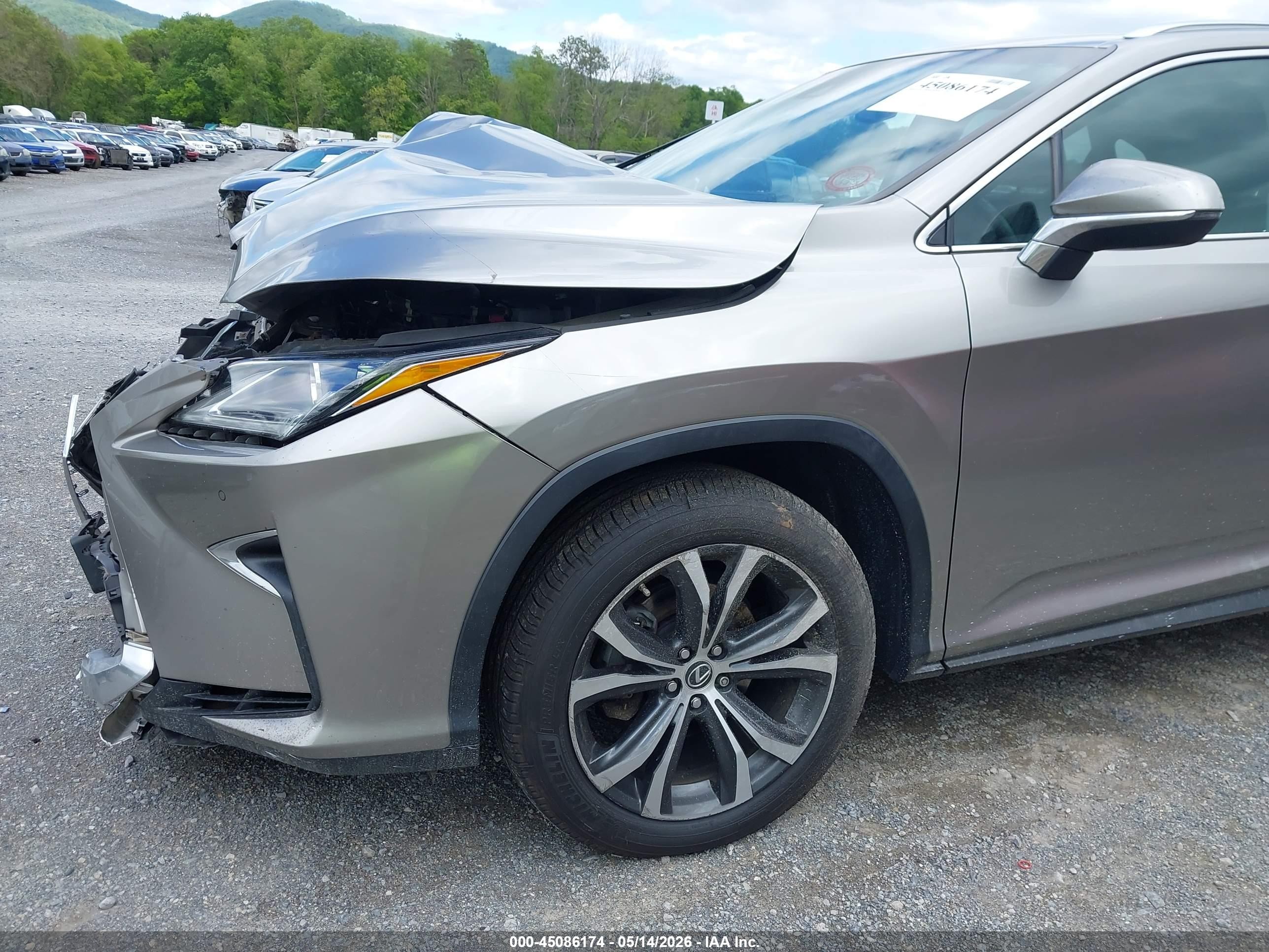 2019 Lexus Rx 450h   Silver vin: 2T2BGMCA2KC030976