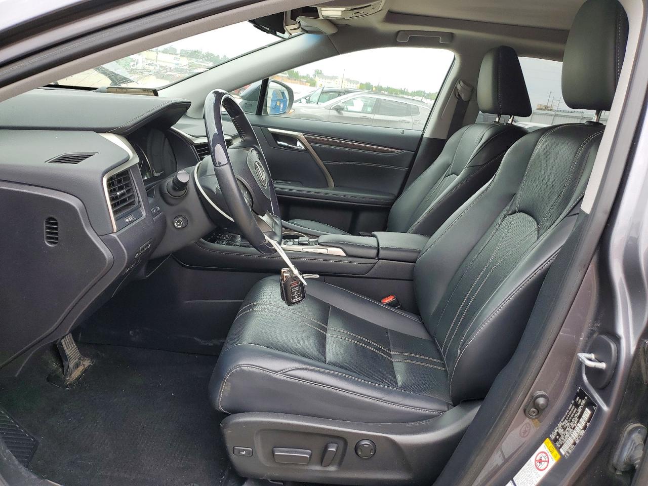 2019 Lexus Rx 450h Base Gray vin: 2T2BGMCA3KC032381