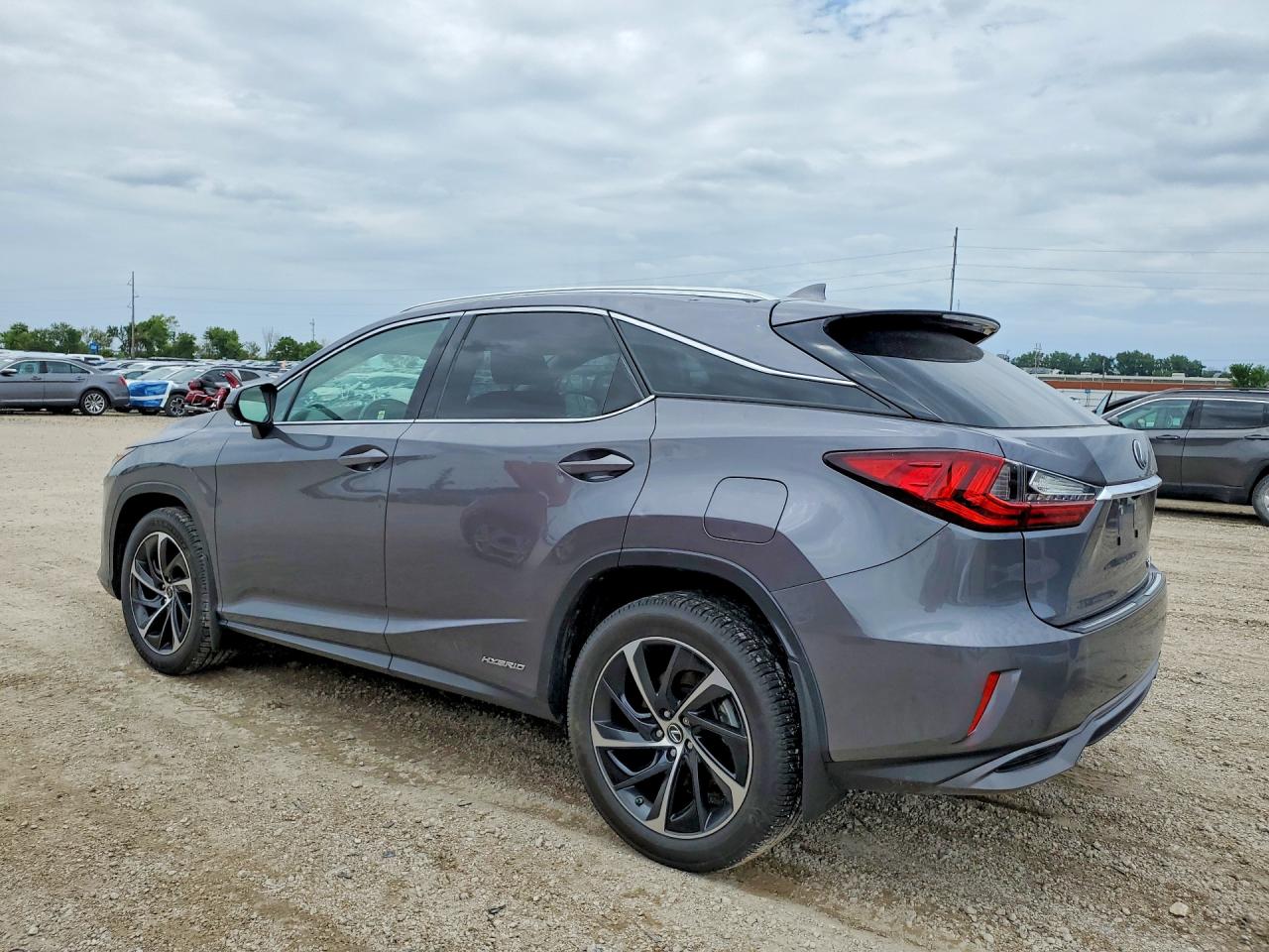 2019 Lexus Rx 450h Base Gray vin: 2T2BGMCA3KC032381