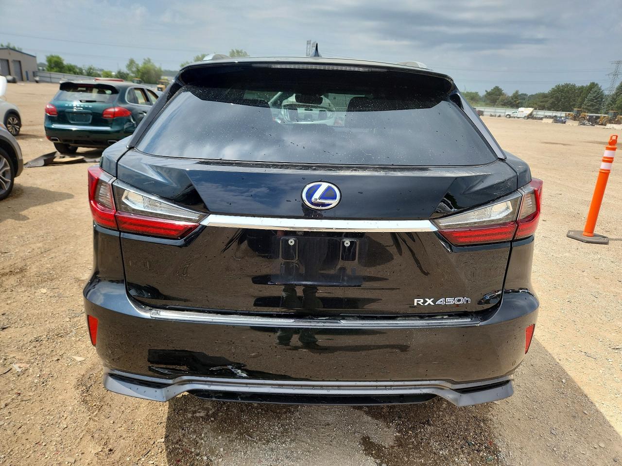 2018 Lexus Rx 450h Base Black vin: 2T2BGMCA5JC027584