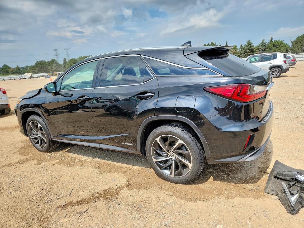 2018 Lexus Rx 450h Base Black vin: 2T2BGMCA5JC027584