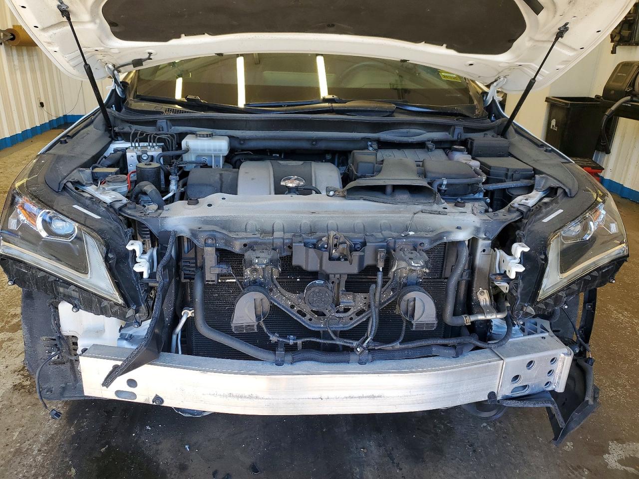 2019 Lexus Rx 450h F Sport White vin: 2T2BGMCA5KC041924