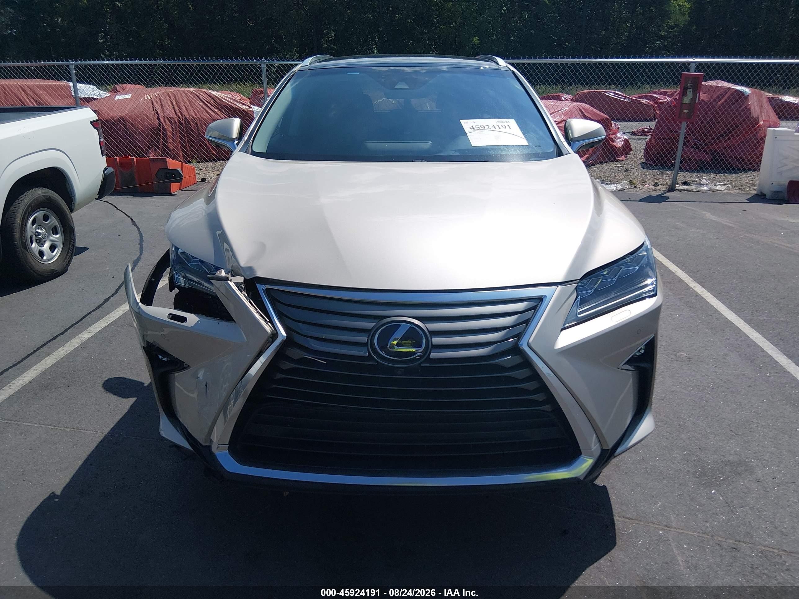 2017 Lexus Rx 450h Beige vin: 2T2BGMCA6HC014501