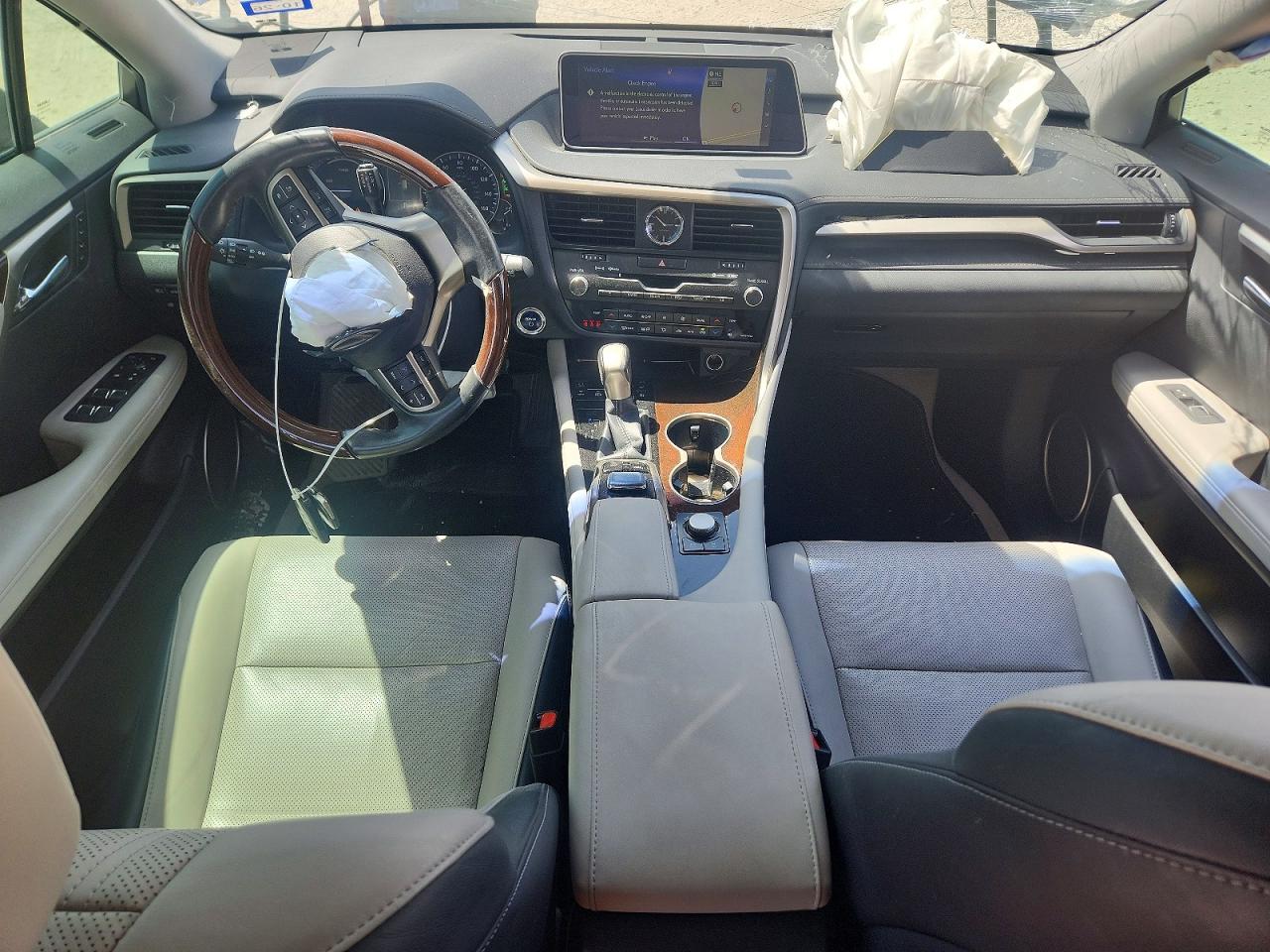 2019 Lexus Rx 450h Base Blue vin: 2T2BGMCA8KC042064