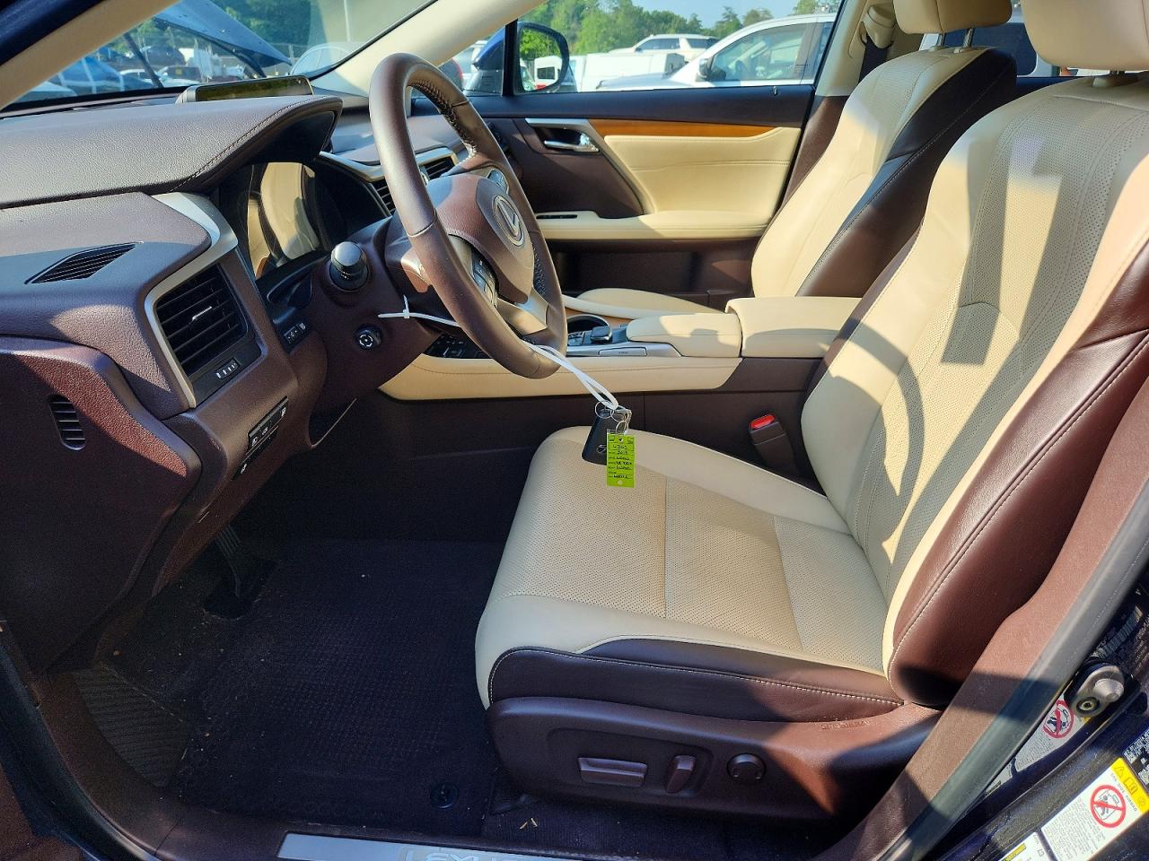2019 Lexus Rx 450h Base Blue vin: 2T2BGMCA9KC038055