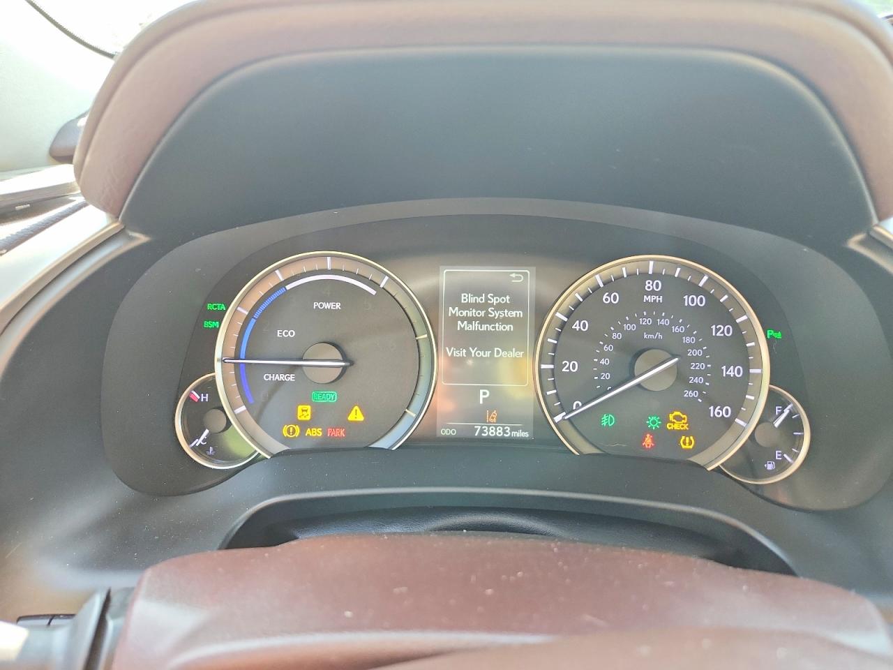 2019 Lexus Rx 450h Base Blue vin: 2T2BGMCA9KC038055