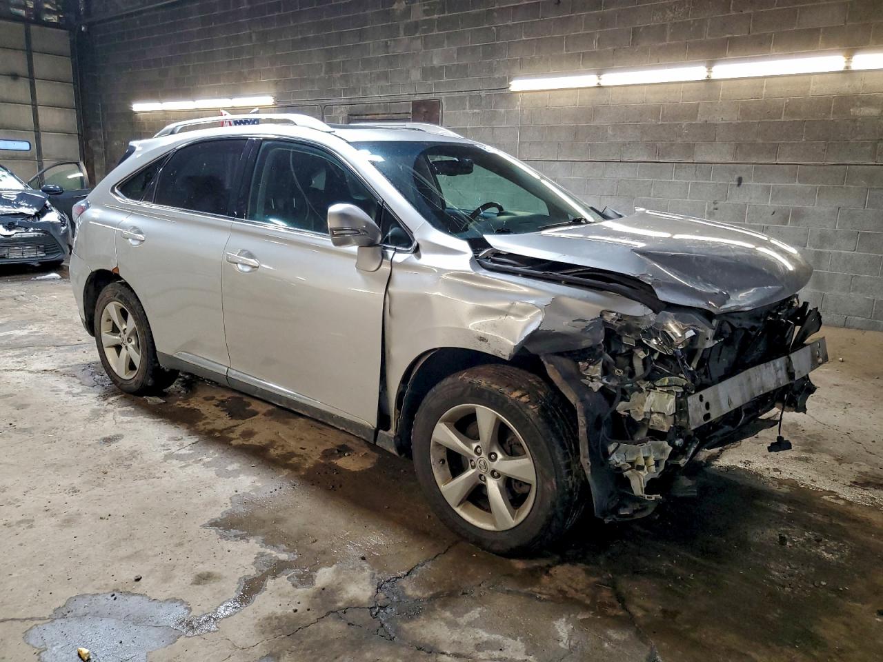 2010 Lexus Rx 350 Silver vin: 2T2BK1BA0AC003014