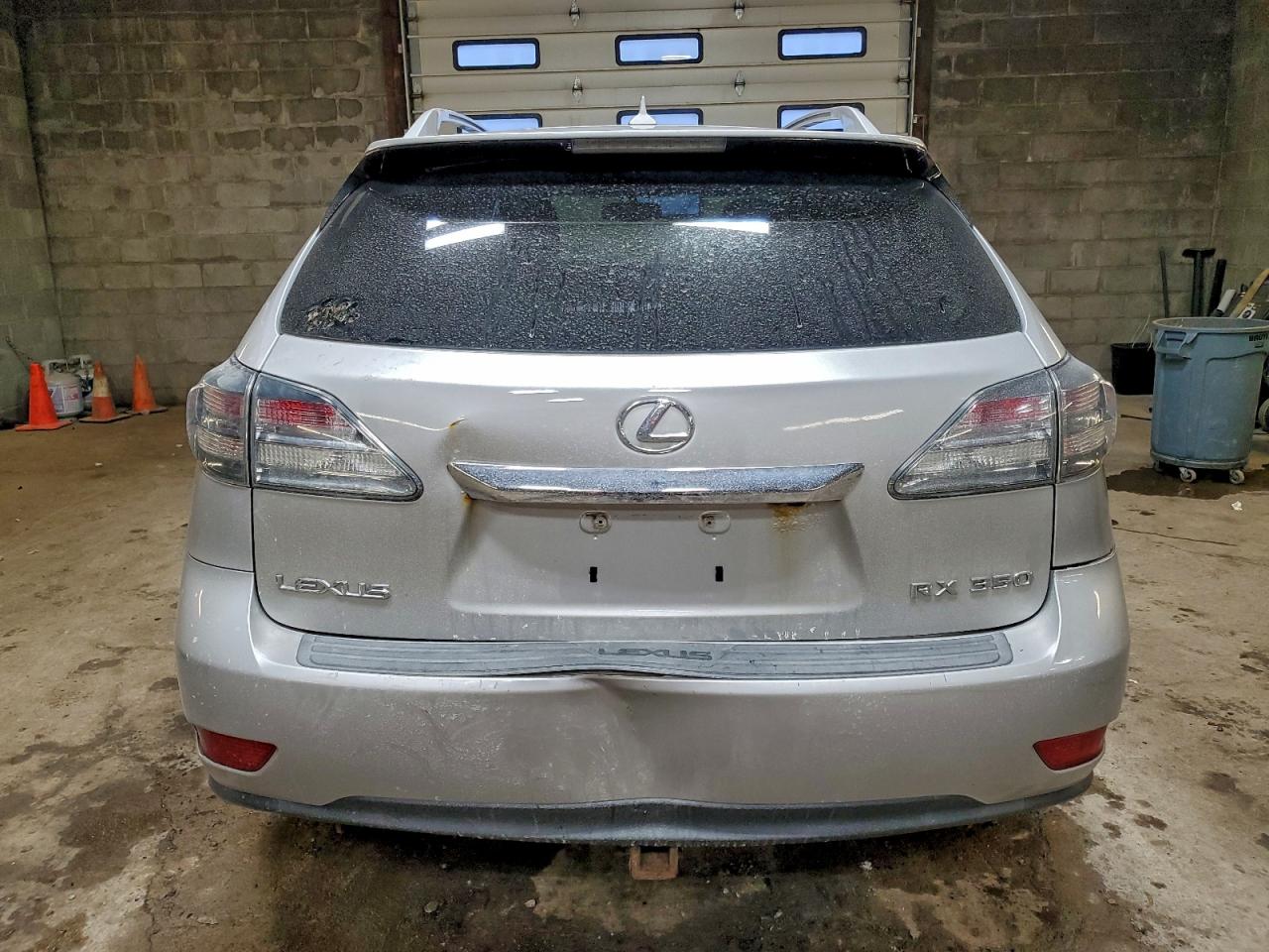 2010 Lexus Rx 350 Silver vin: 2T2BK1BA0AC003014