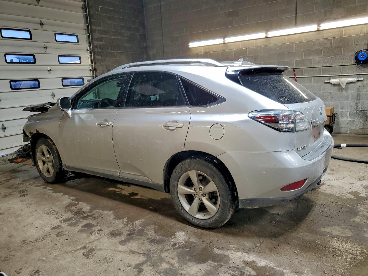 2010 Lexus Rx 350 Silver vin: 2T2BK1BA0AC003014