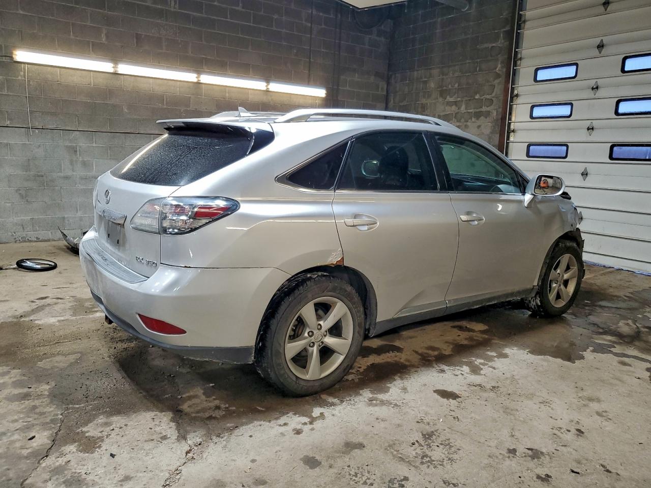 2010 Lexus Rx 350 Silver vin: 2T2BK1BA0AC003014