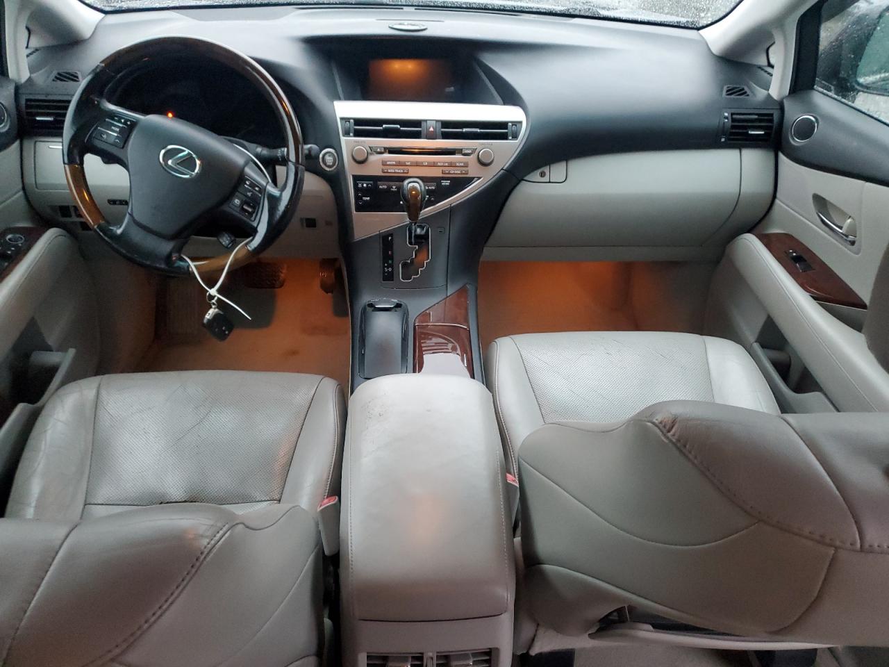 2010 Lexus Rx 350 Серый vin: 2T2BK1BA0AC003711