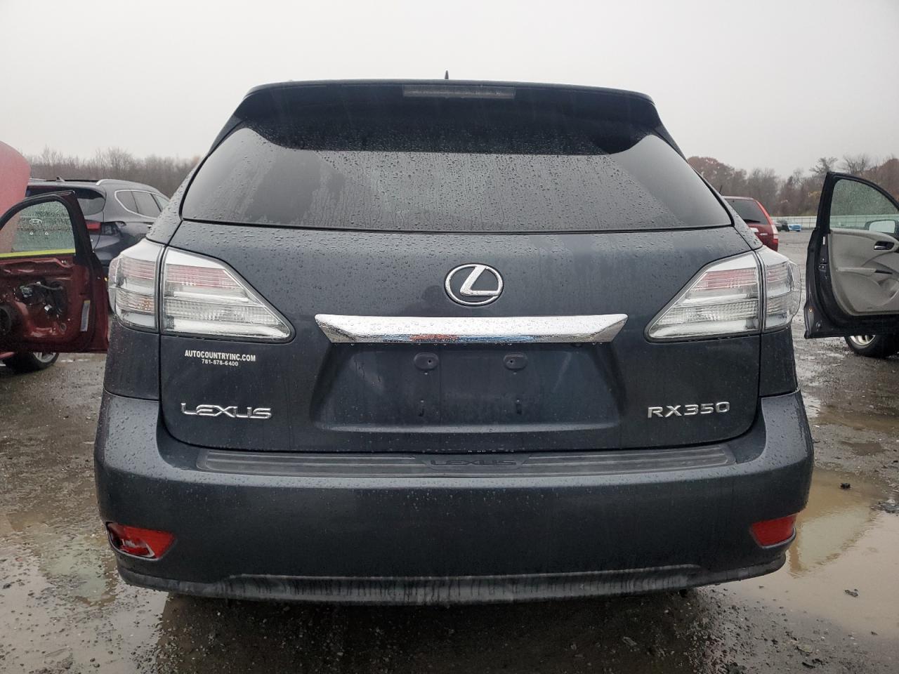 2010 Lexus Rx 350 Серый vin: 2T2BK1BA0AC003711