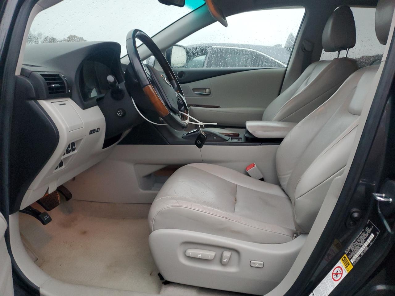 2010 Lexus Rx 350 Серый vin: 2T2BK1BA0AC003711