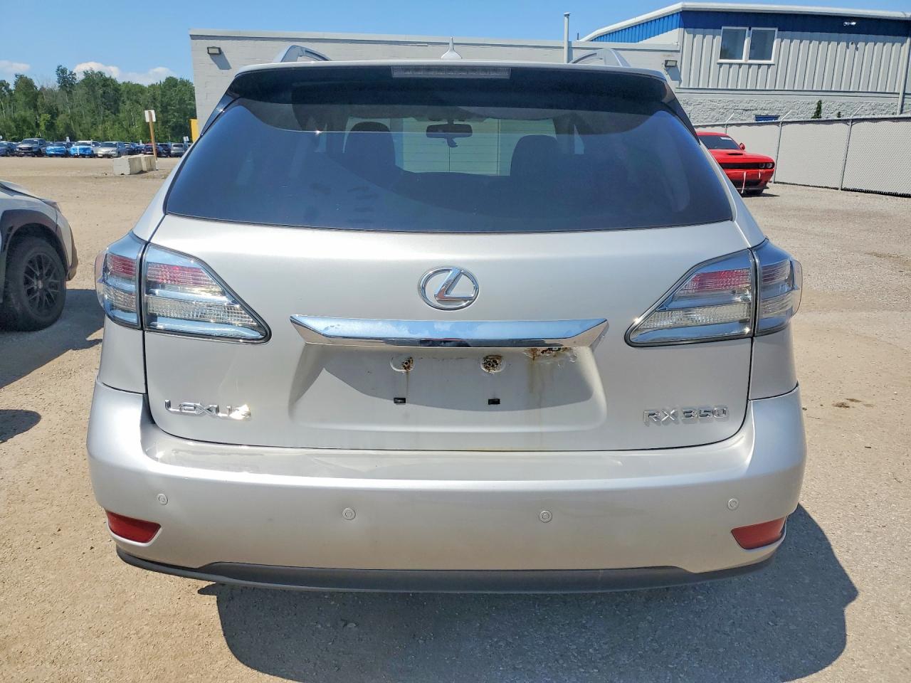 2010 Lexus Rx 350 Silver vin: 2T2BK1BA0AC004227
